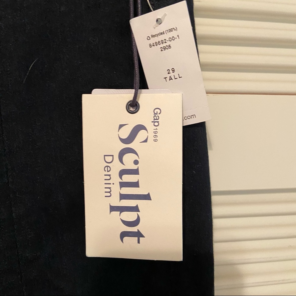 Gap True Skinny Moto Trouser Sculpt Jeans Pants 8 - Picture 8 of 8